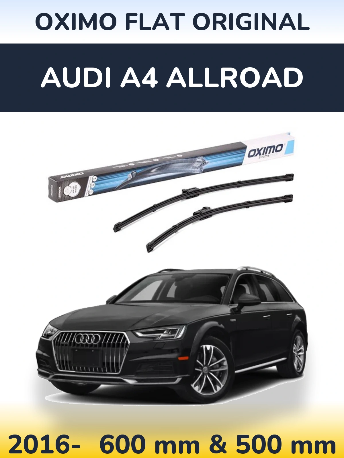 Ștergătoare Oximo Flat Original pentru Audi A4 Allroad