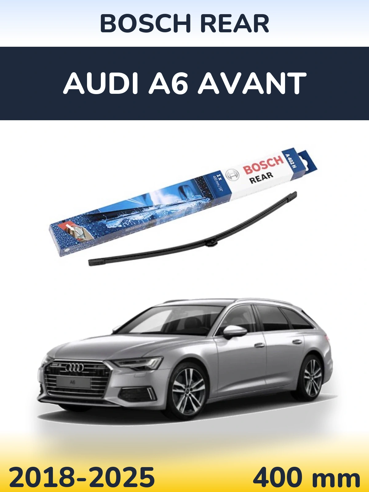 Ștergătoare BOSCH Rear pentru Audi A6 Avant