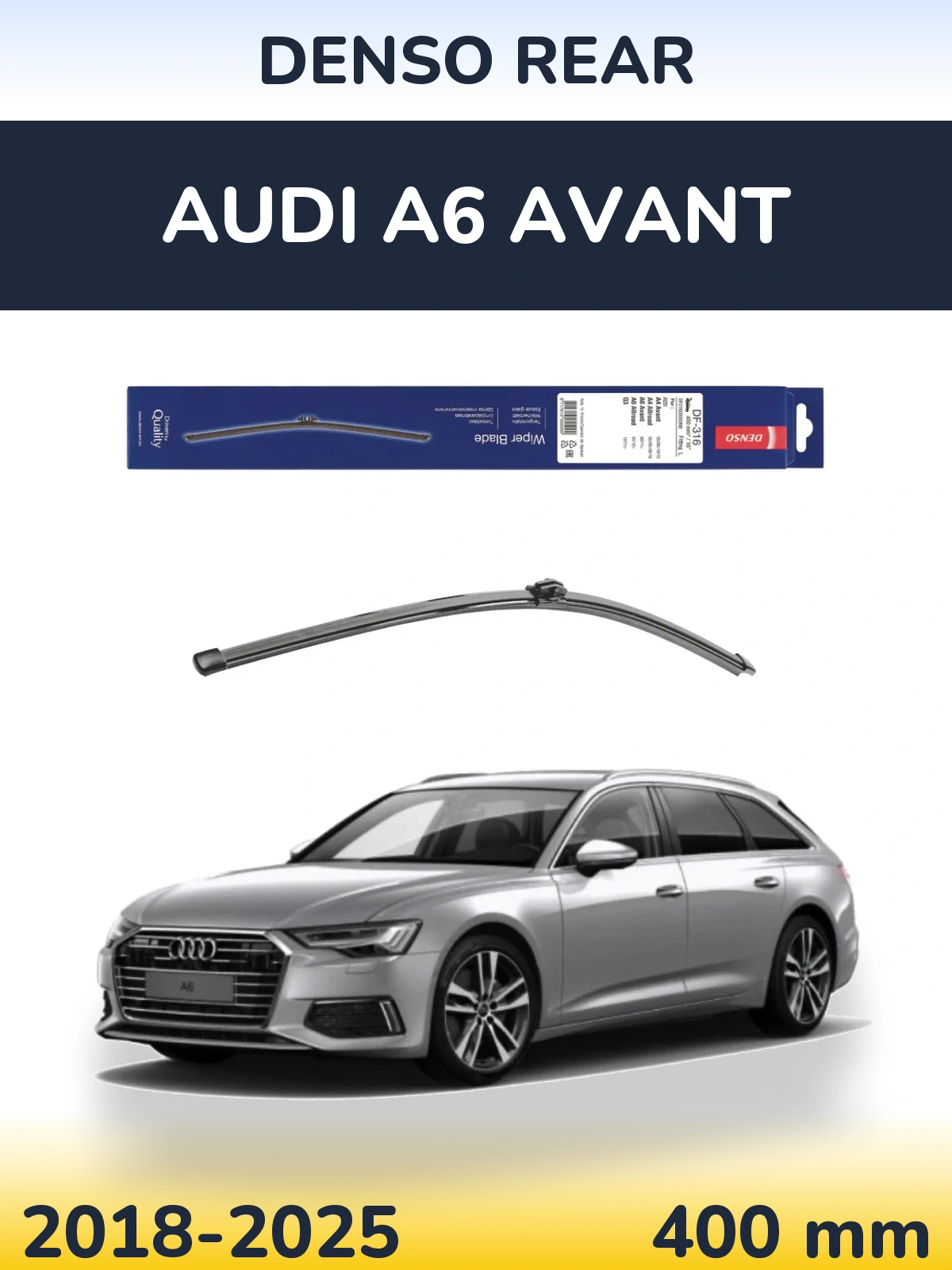Ștergătoare Denso Rear pentru Audi A6 Avant