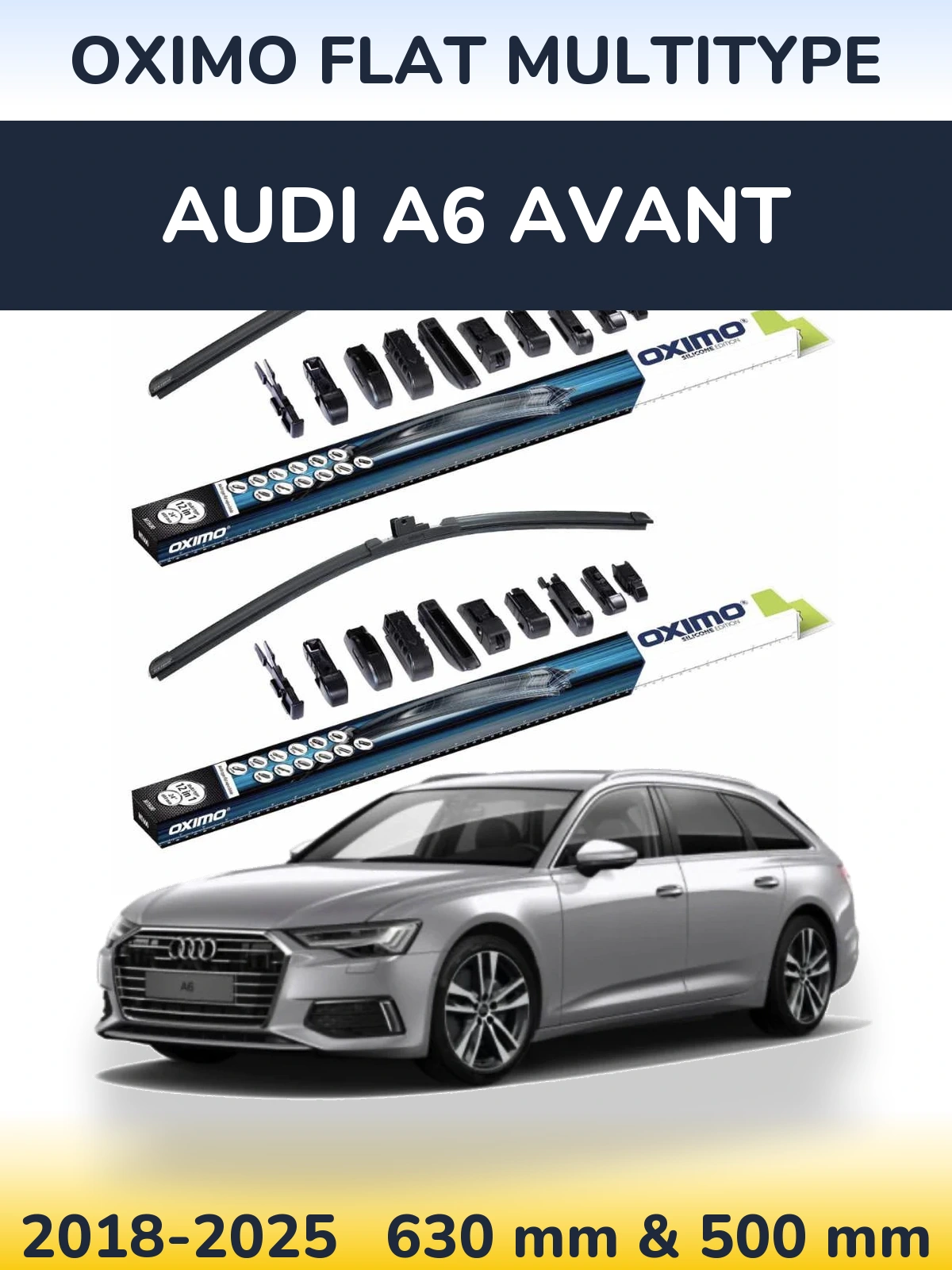 Ștergătoare Oximo Flat MultiTipe pentru Audi A6 Avant