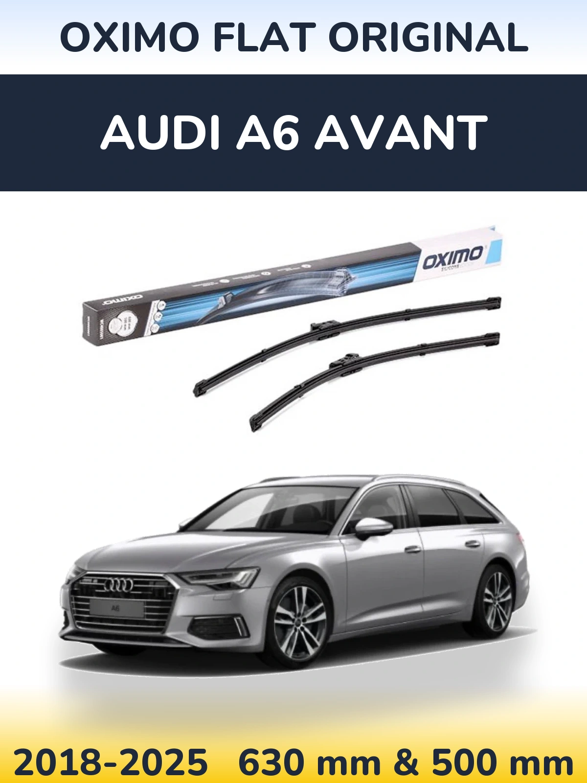 Ștergătoare Oximo Flat Original pentru Audi A6 Avant