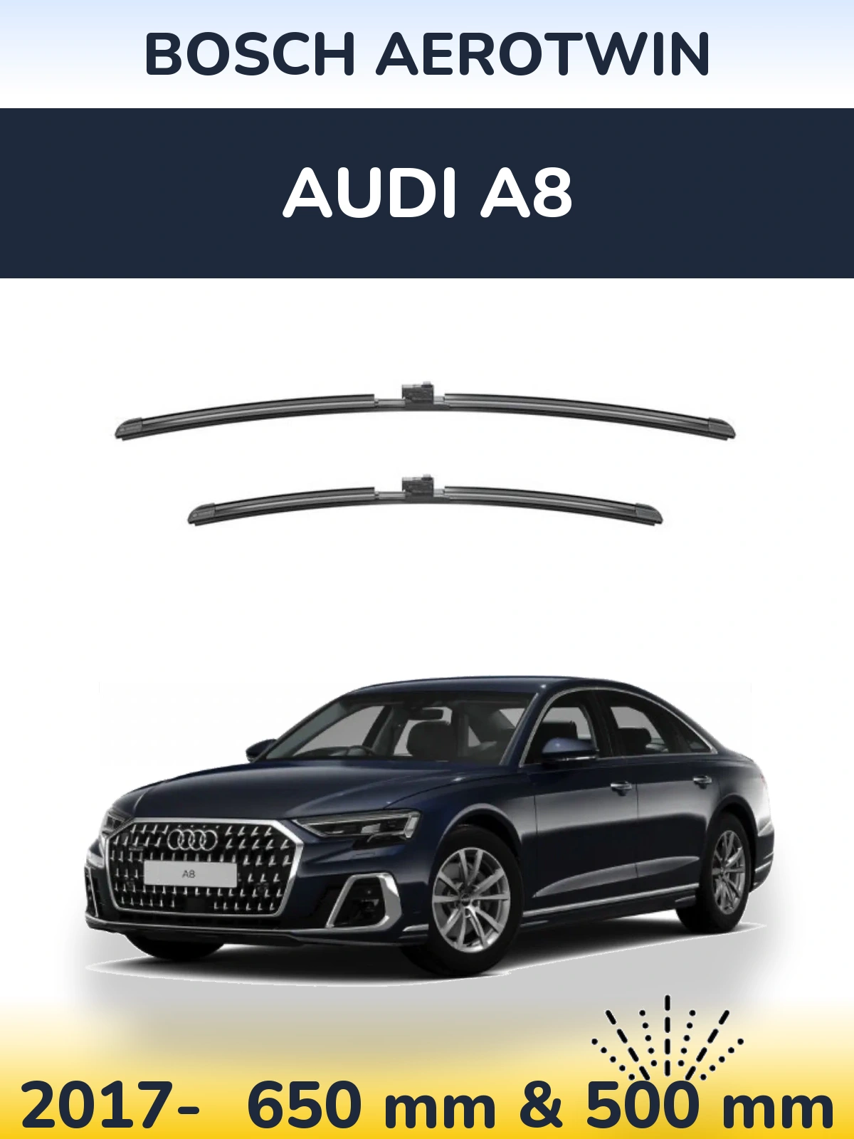 Ștergătoare BOSCH AeroTwin pentru Audi A8