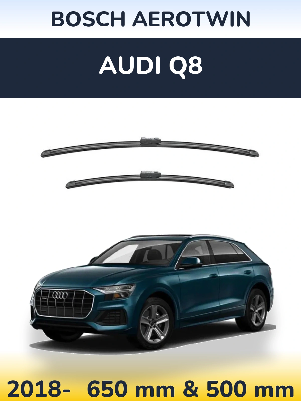 Ștergătoare BOSCH AeroTwin pentru Audi Q8