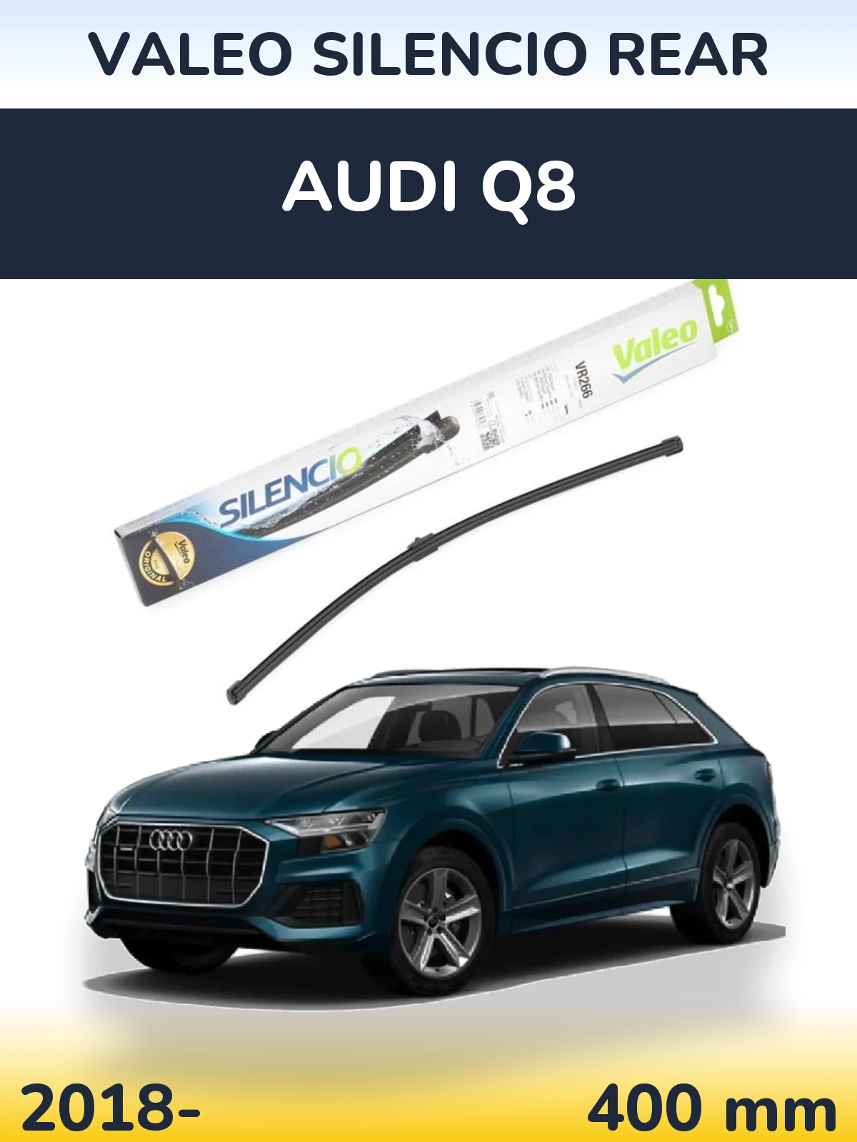 Ștergătoare Valeo Silencio Rear pentru Audi Q8
