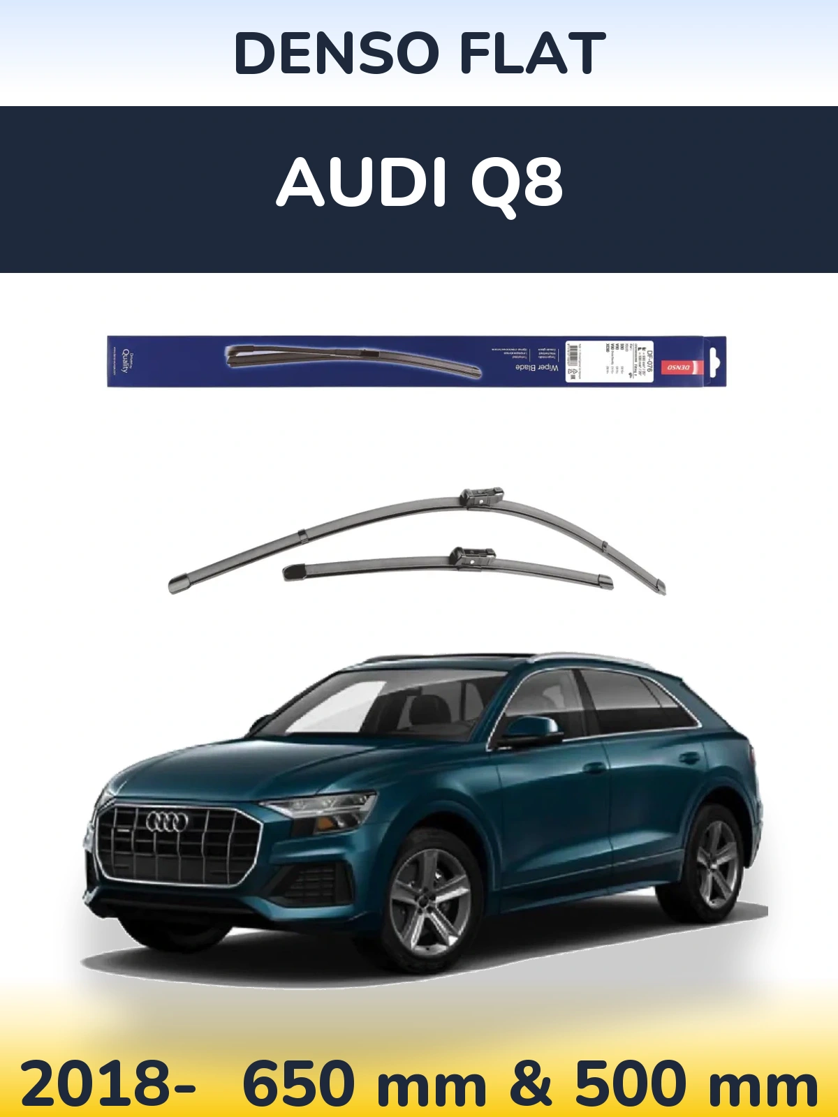 Ștergătoare Denso Flat pentru Audi Q8