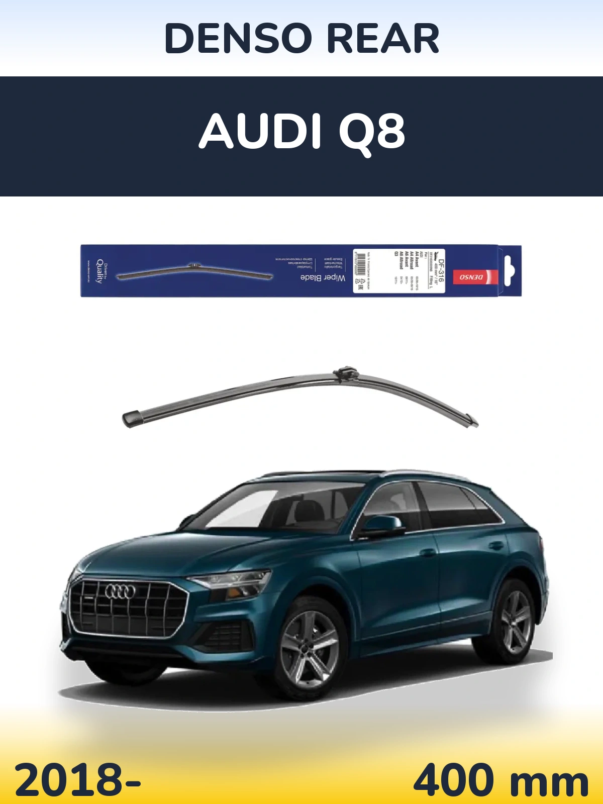 Ștergătoare Denso Rear pentru Audi Q8