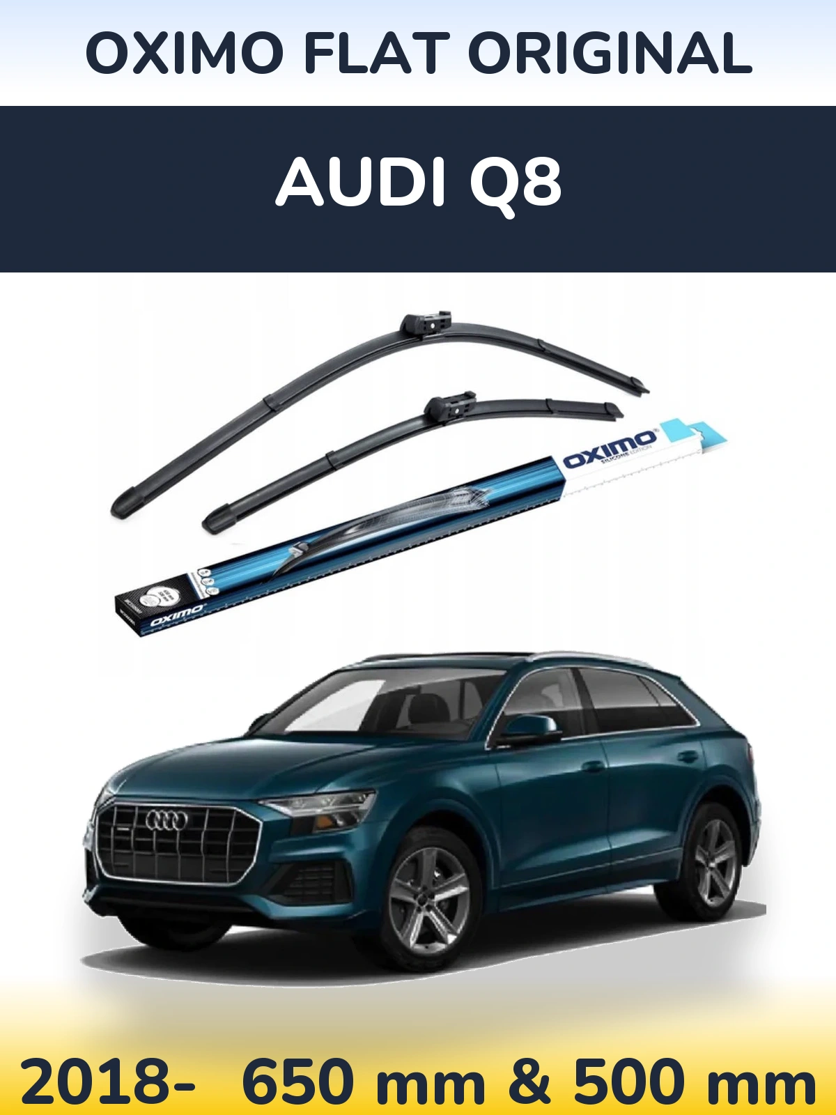 Ștergătoare Oximo Flat Original pentru Audi Q8