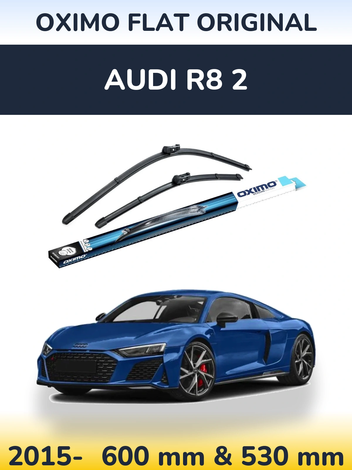 Ștergătoare Oximo Flat Original pentru Audi R8 2