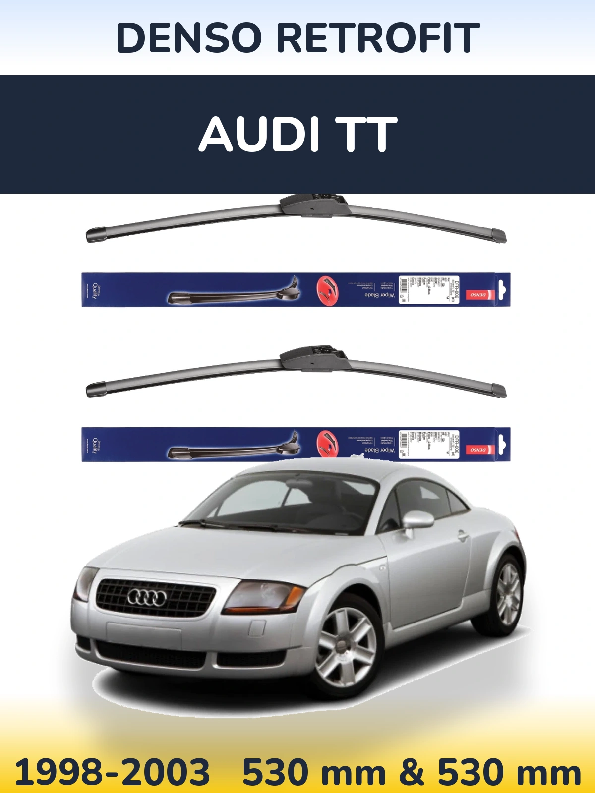 Ștergătoare Denso Retrofit pentru Audi TT