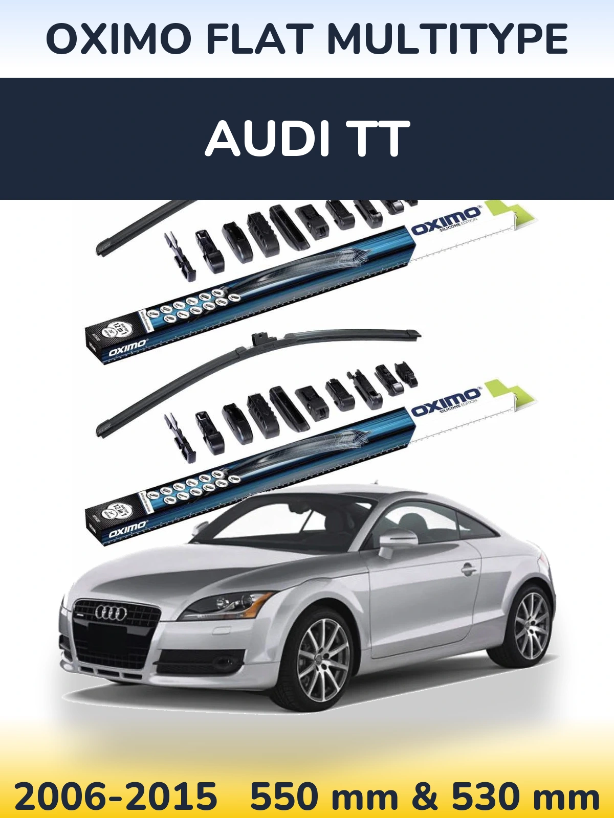 Ștergătoare Oximo Flat MultiTipe pentru Audi TT