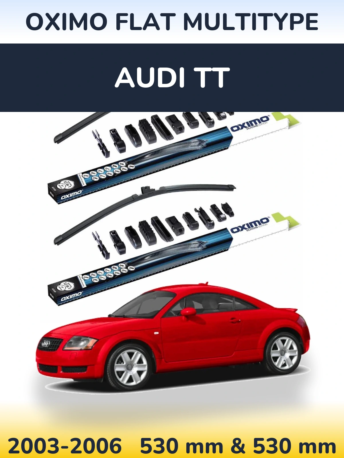 Ștergătoare Oximo Flat MultiTipe pentru Audi TT