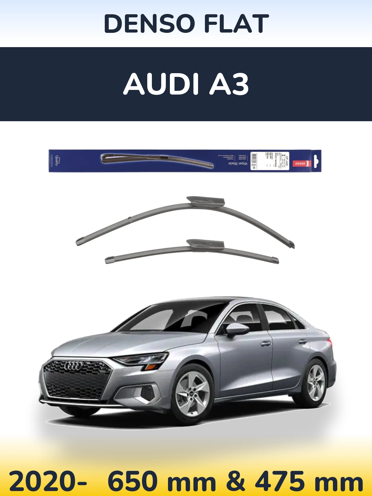 Ștergătoare Denso Flat pentru Audi A3