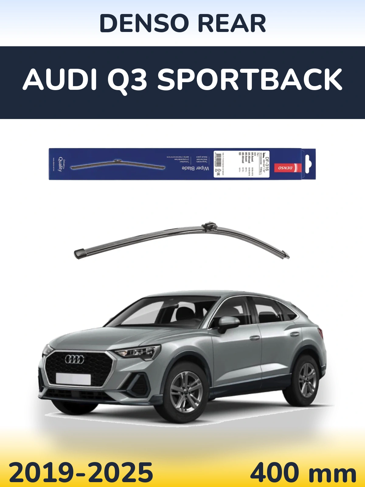 Ștergătoare Denso Rear pentru Audi Q3 Sportback