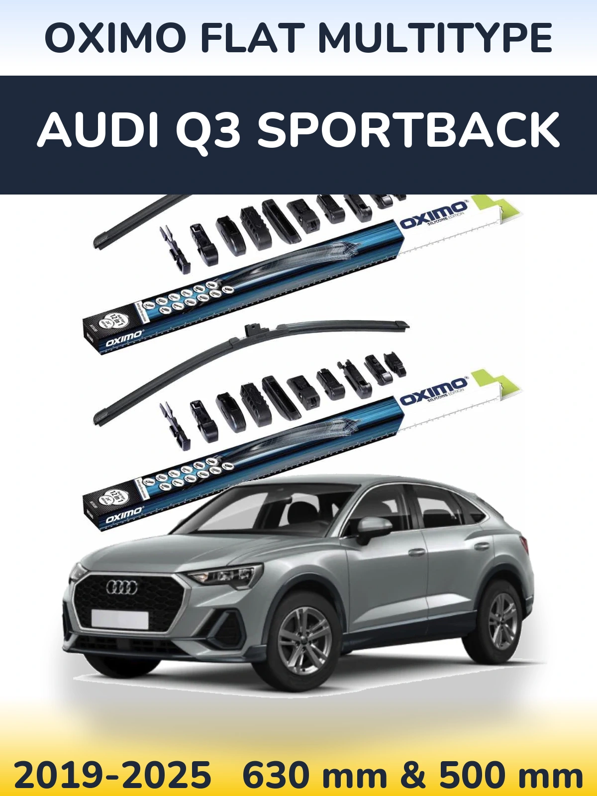 Ștergătoare Oximo Flat MultiTipe pentru Audi Q3 Sportback