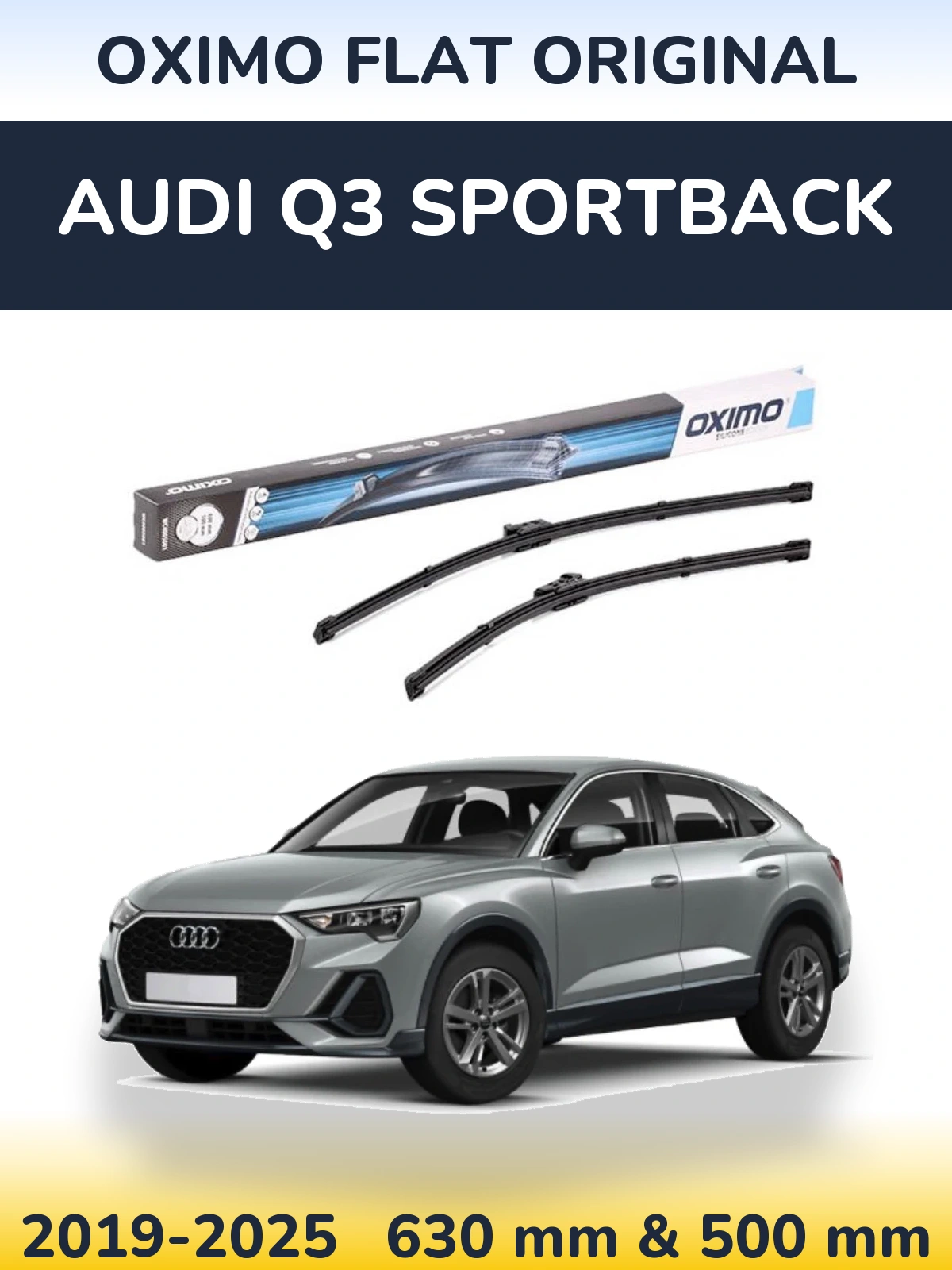 Ștergătoare Oximo Flat Original pentru Audi Q3 Sportback