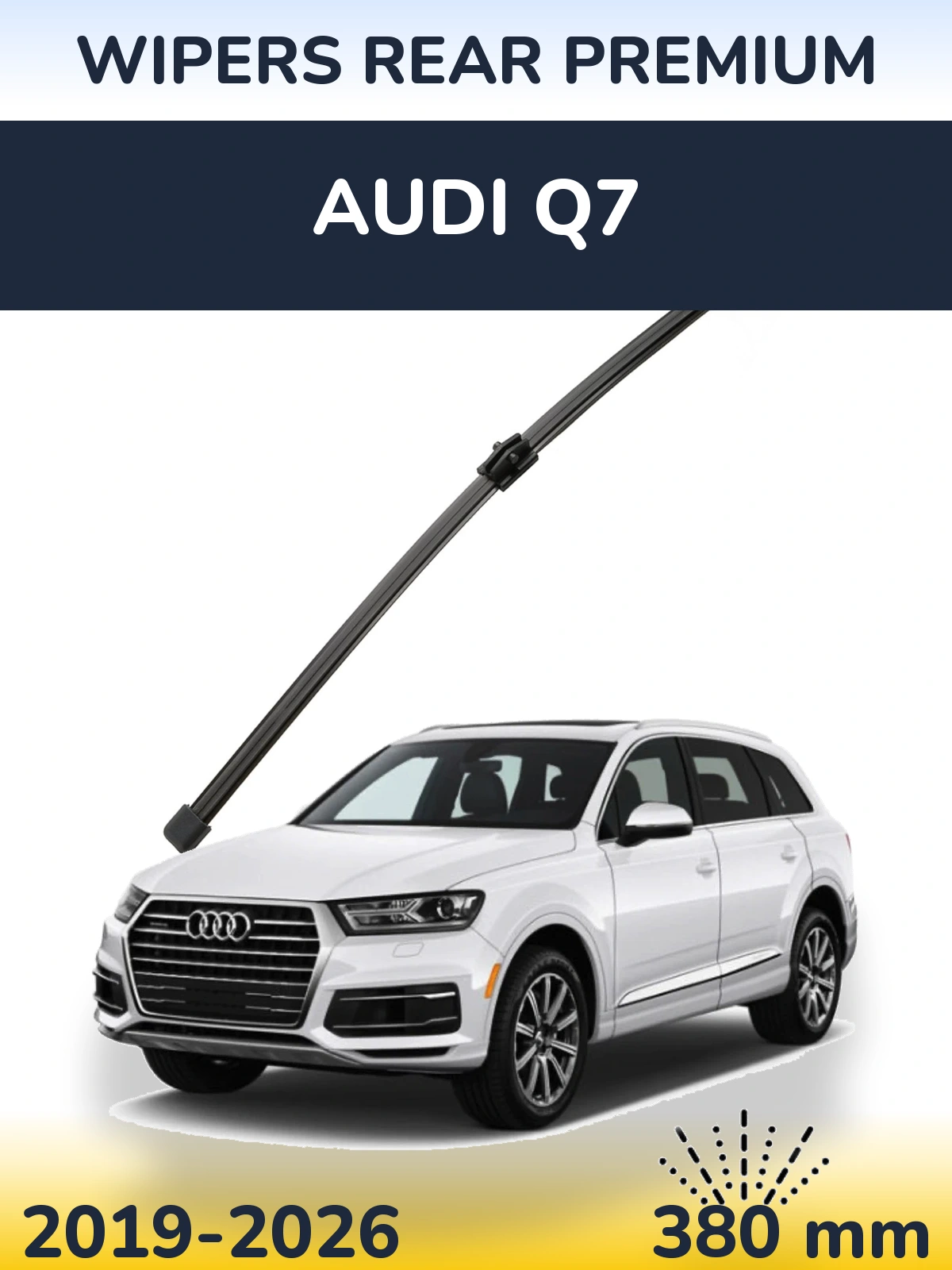 Ștergătoare WIPERS REAR PREMIUM pentru Audi Q7