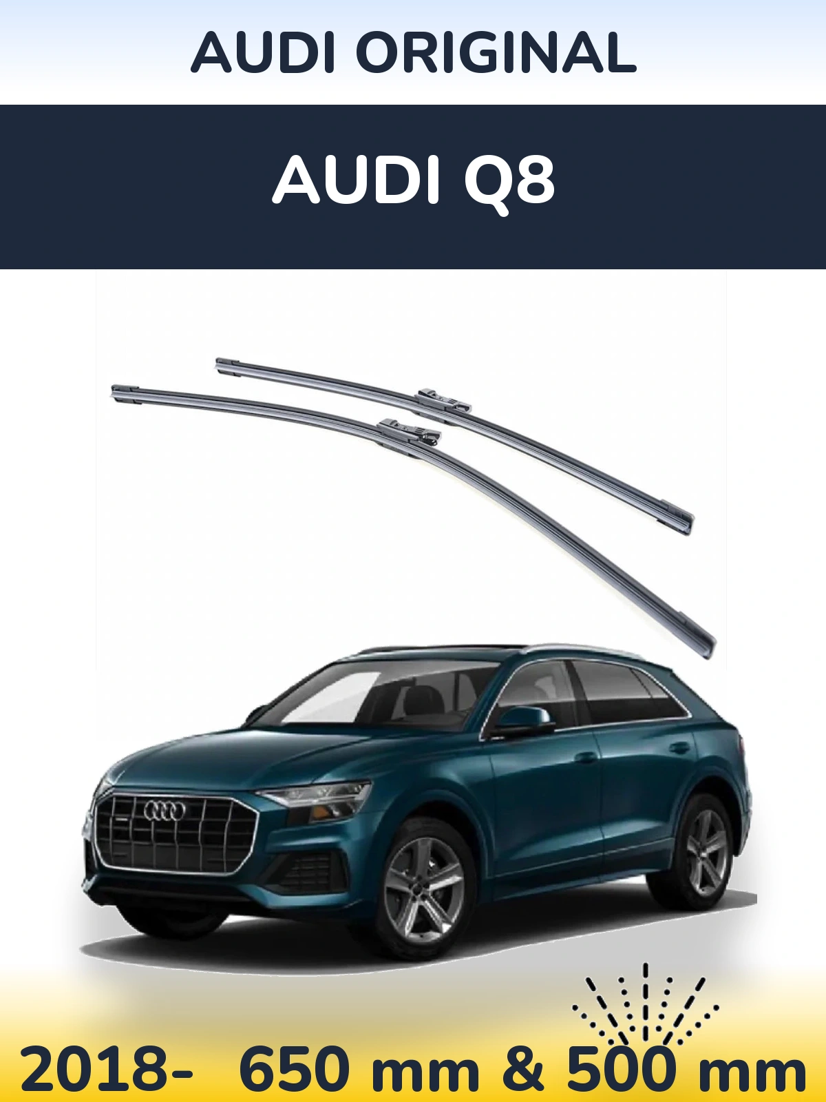Ștergătoare Audi OEM Audi Original pentru Audi Q8