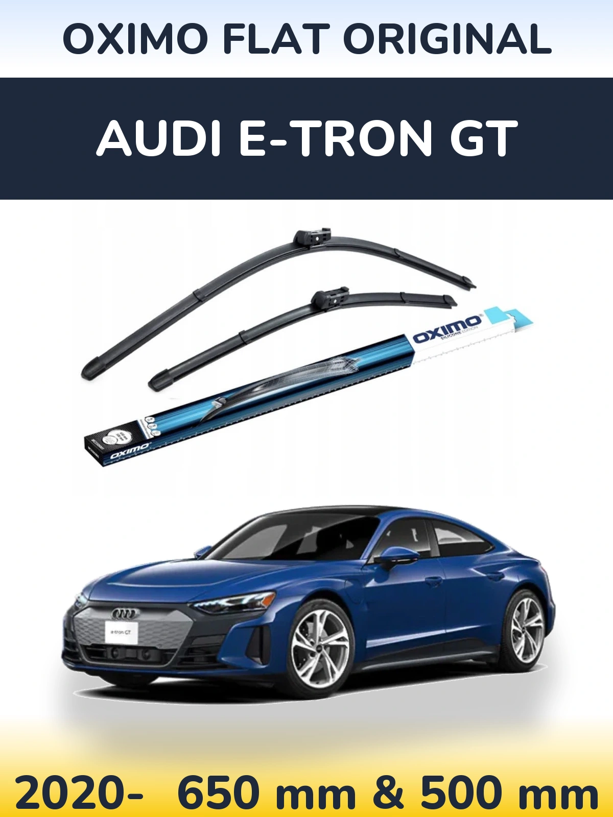 Ștergătoare Oximo Flat Original pentru Audi e-tron GT