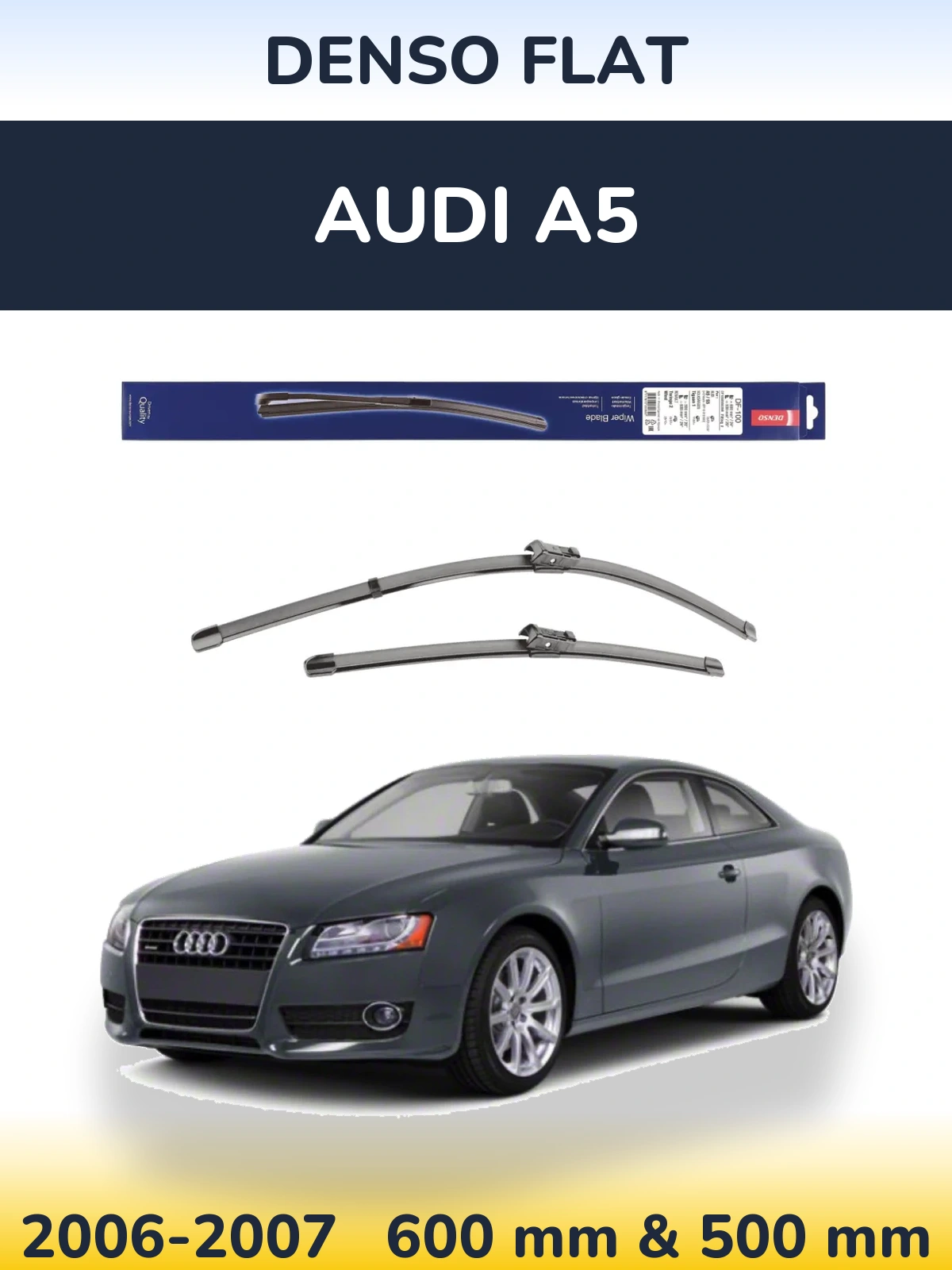 Ștergătoare Denso Flat pentru Audi A5