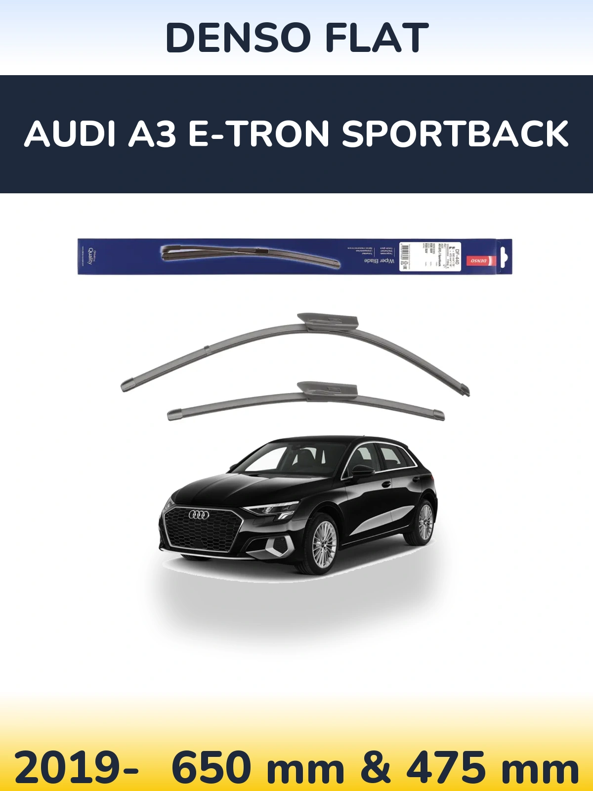 Ștergătoare Denso Flat pentru Audi A3 e-tron Sportback