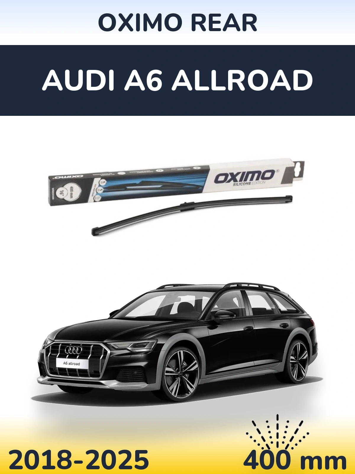 Ștergătoare Oximo Rear pentru Audi A6 Allroad