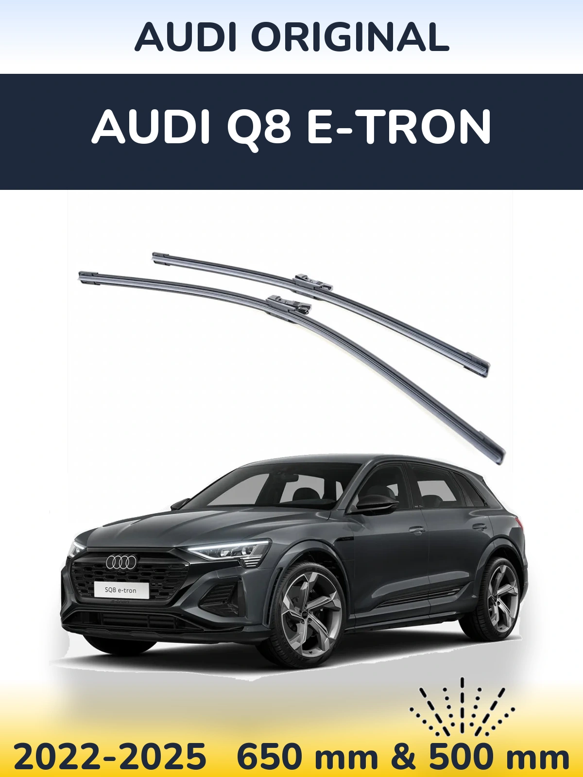 Ștergătoare Audi OEM Audi Original pentru Audi Q8 e-tron