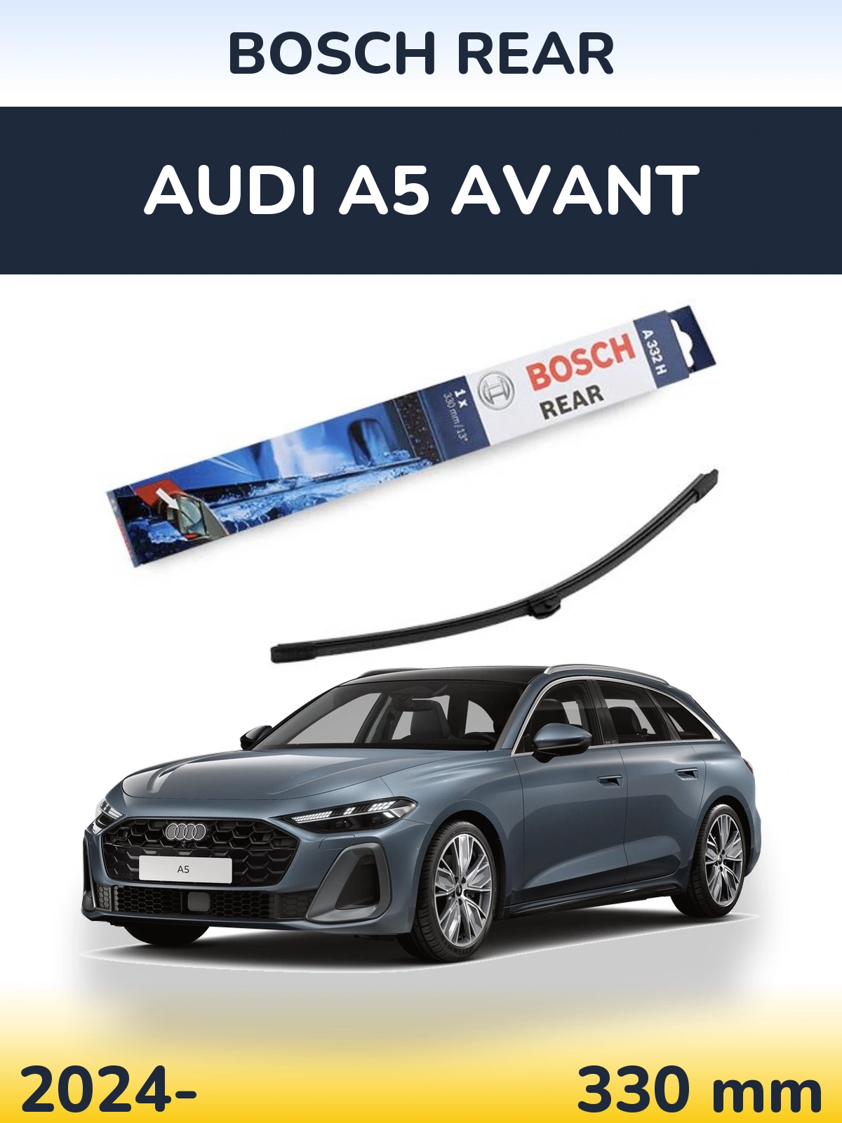 Ștergătoare BOSCH Rear pentru Audi A5 Avant