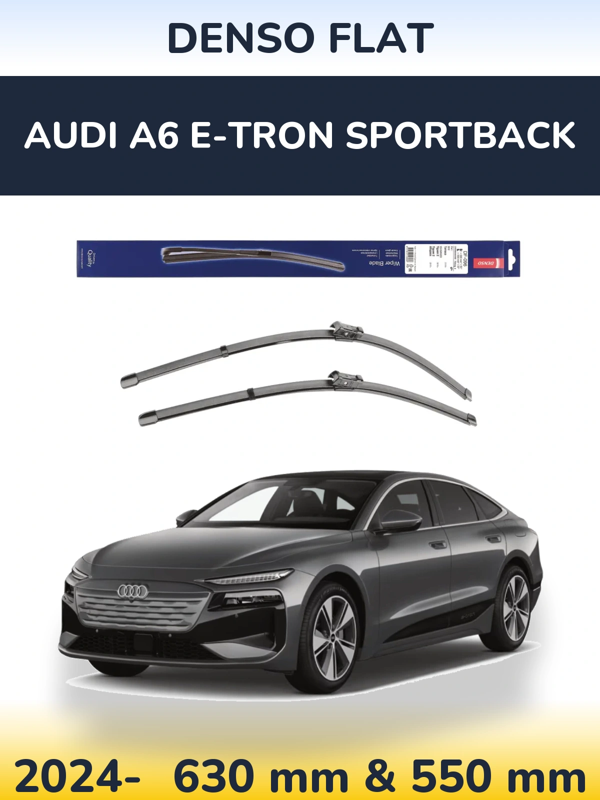 Ștergătoare Denso Flat pentru Audi A6 e-tron Sportback