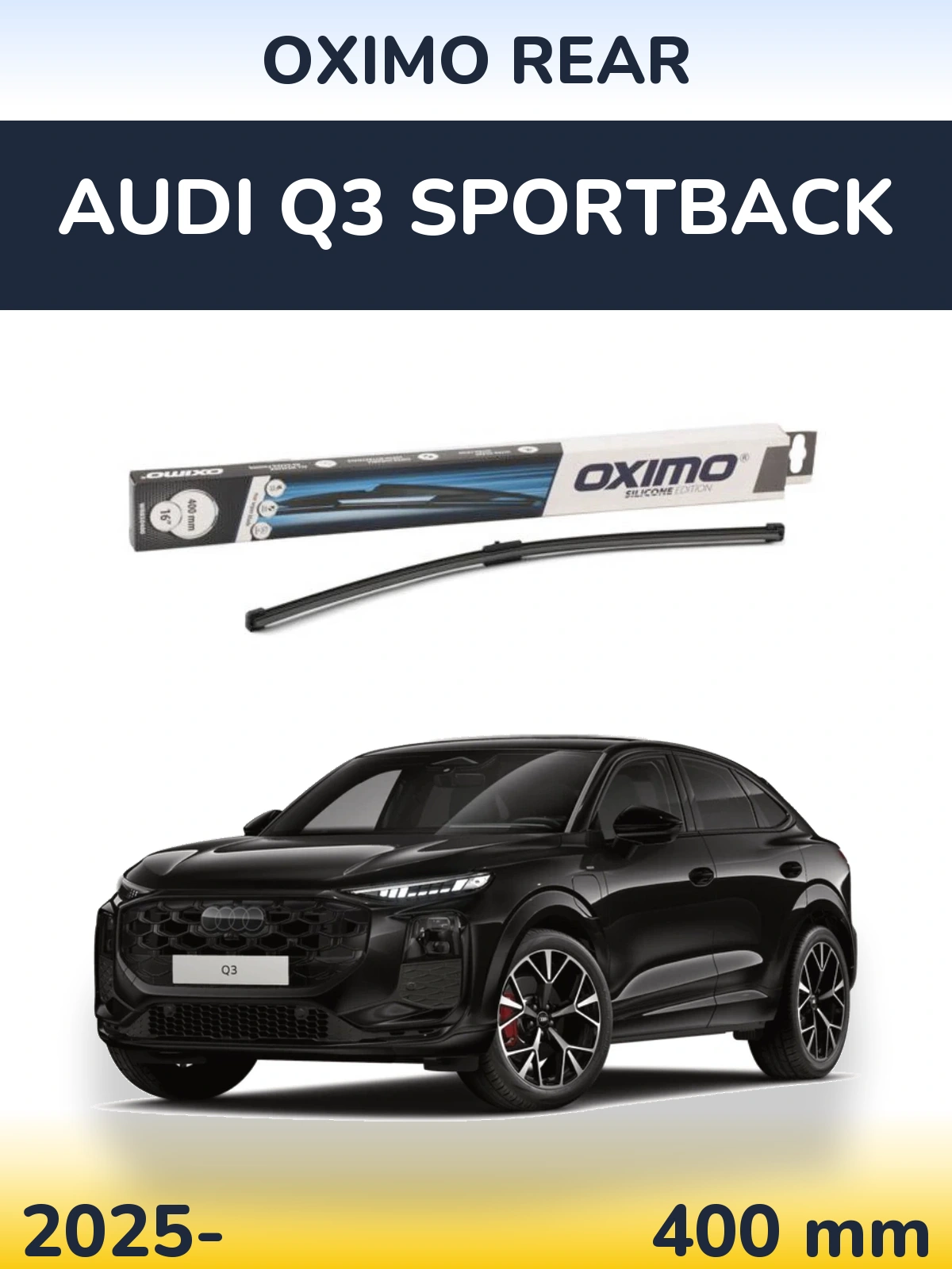Ștergătoare Oximo Rear pentru Audi Q3 Sportback