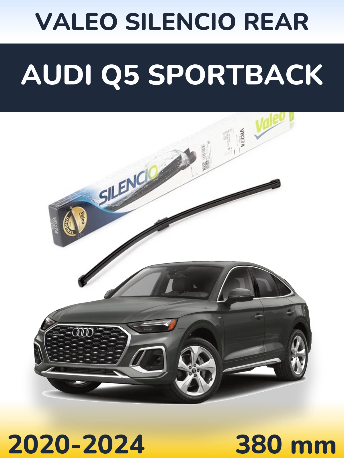 Ștergătoare Valeo Silencio Rear pentru Audi Q5 Sportback