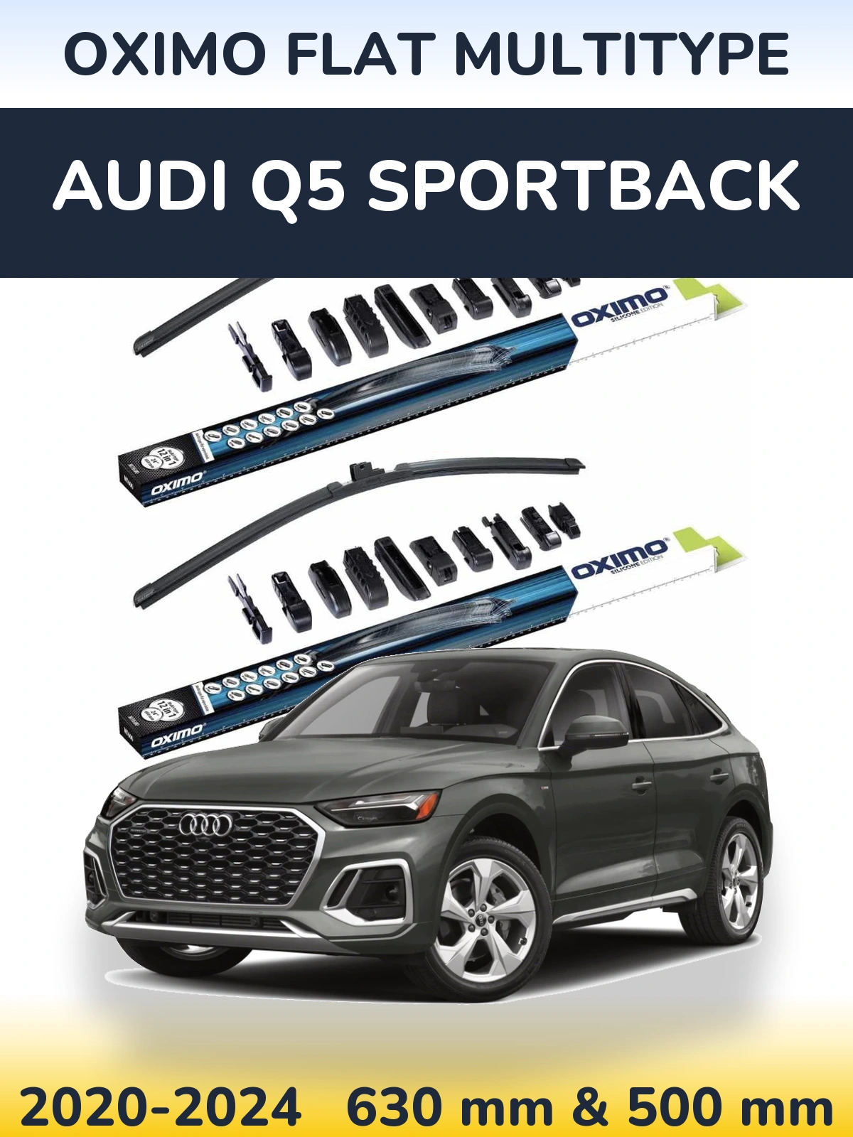 Ștergătoare Oximo Flat MultiTipe pentru Audi Q5 Sportback