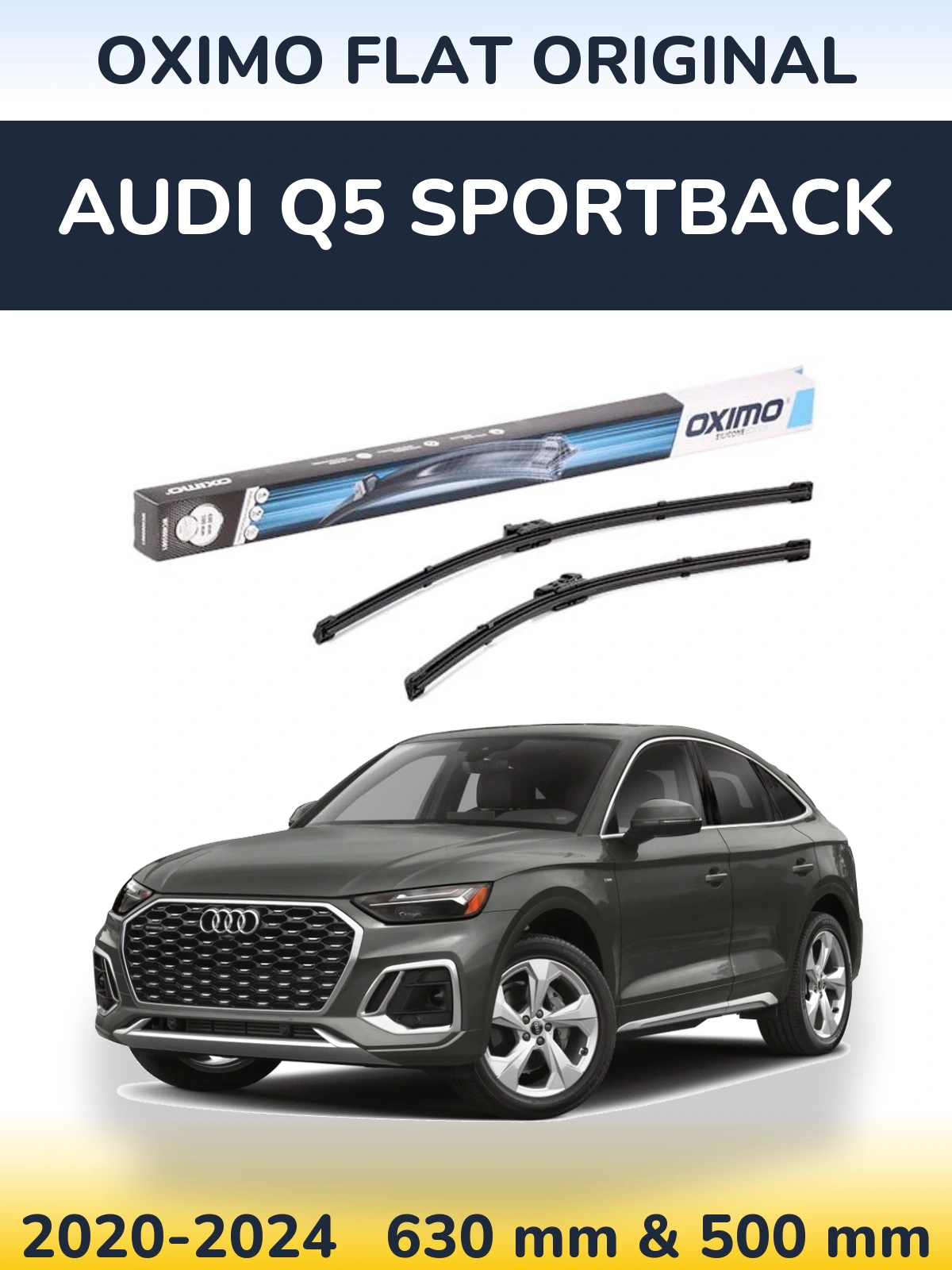 Ștergătoare Oximo Flat Original pentru Audi Q5 Sportback