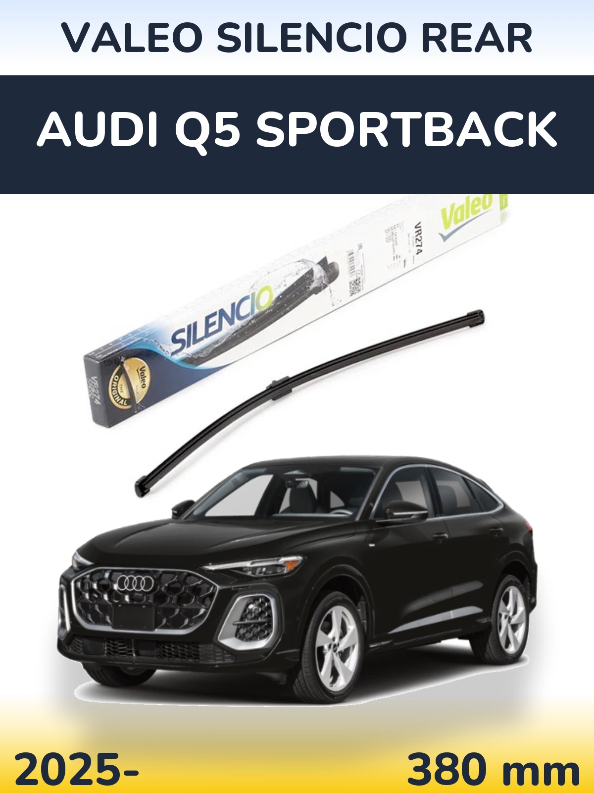 Ștergătoare Valeo Silencio Rear pentru Audi Q5 Sportback