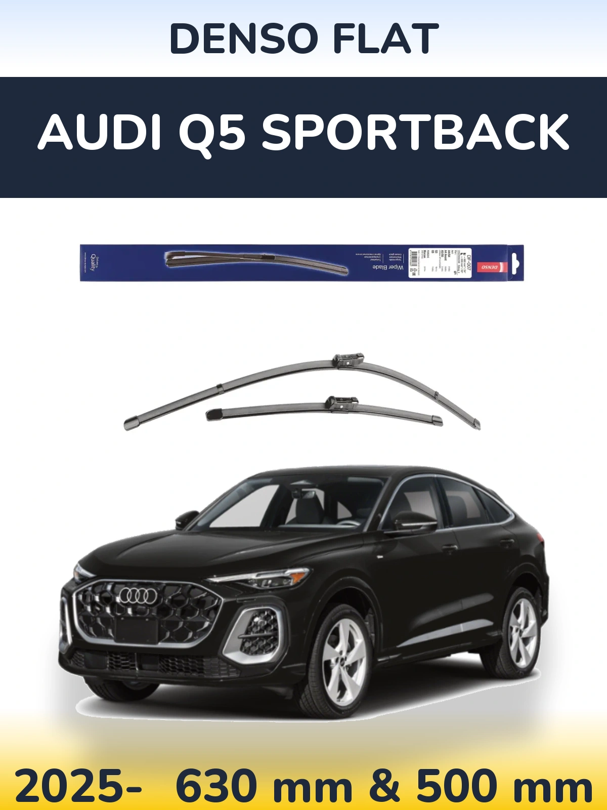 Ștergătoare Denso Flat pentru Audi Q5 Sportback