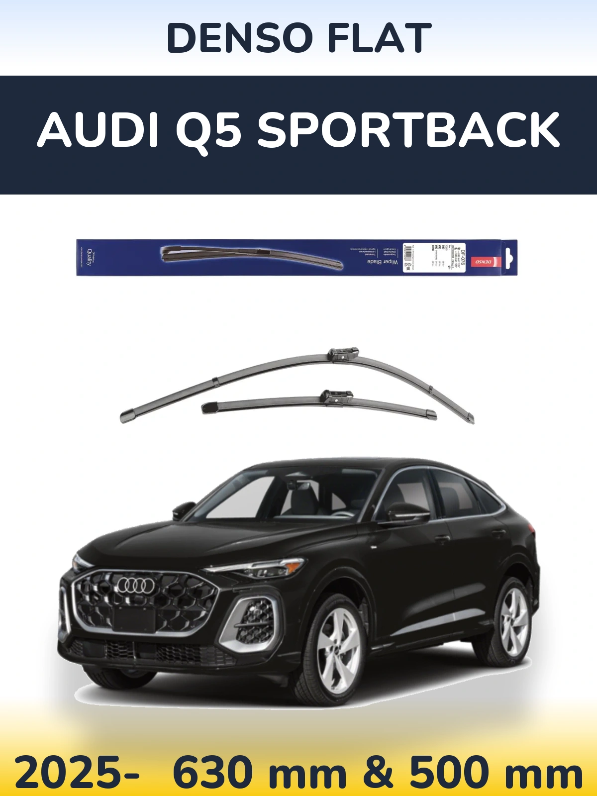 Ștergătoare Denso Flat pentru Audi Q5 Sportback