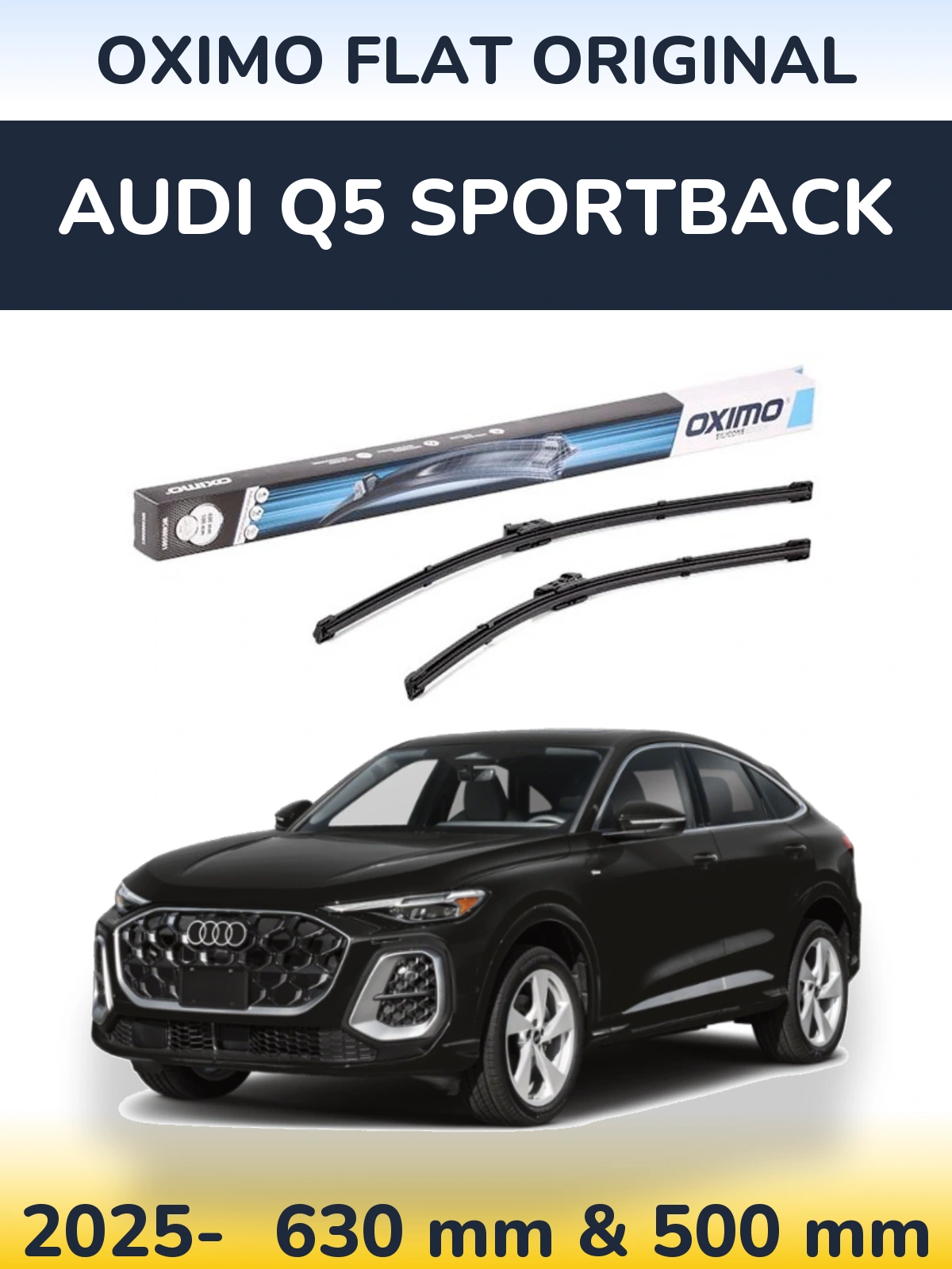 Ștergătoare Oximo Flat Original pentru Audi Q5 Sportback