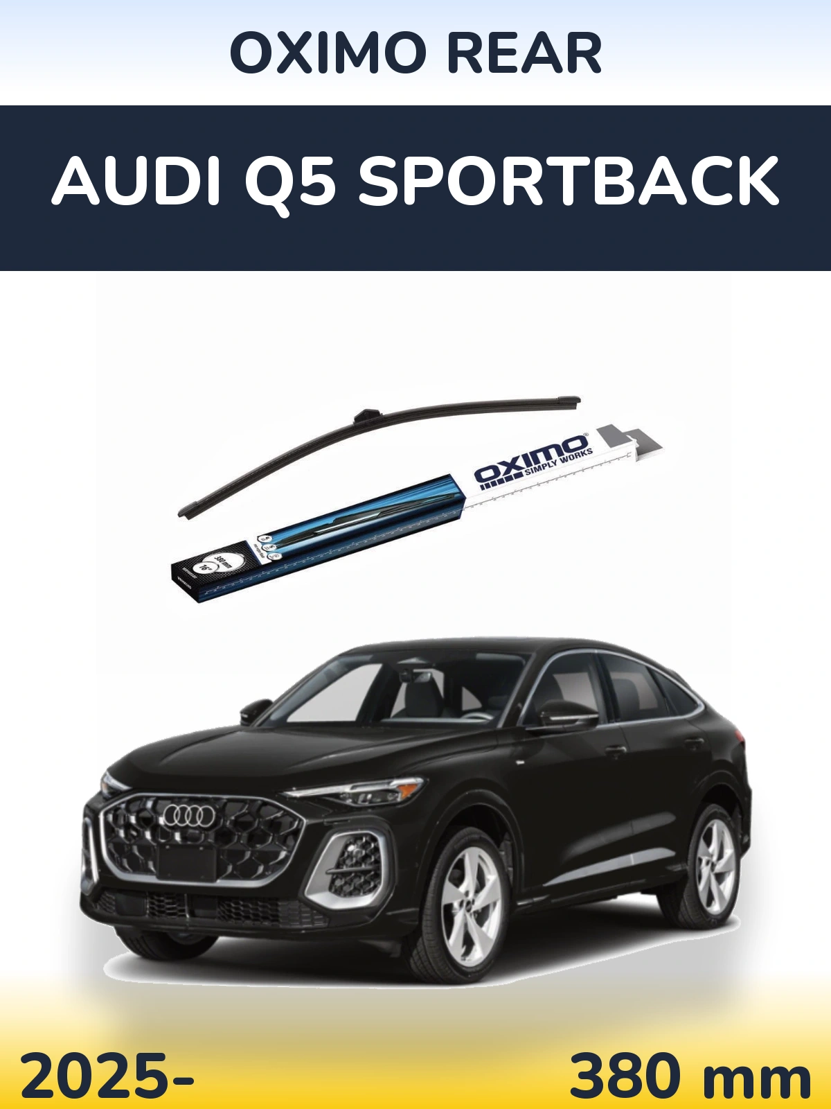 Ștergătoare Oximo Rear pentru Audi Q5 Sportback