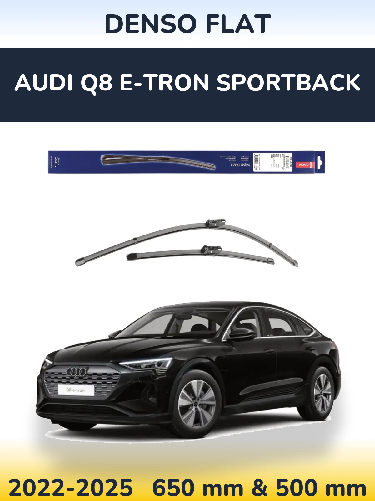 Ștergătoare Denso Flat pentru Audi Q8 e-tron Sportback
