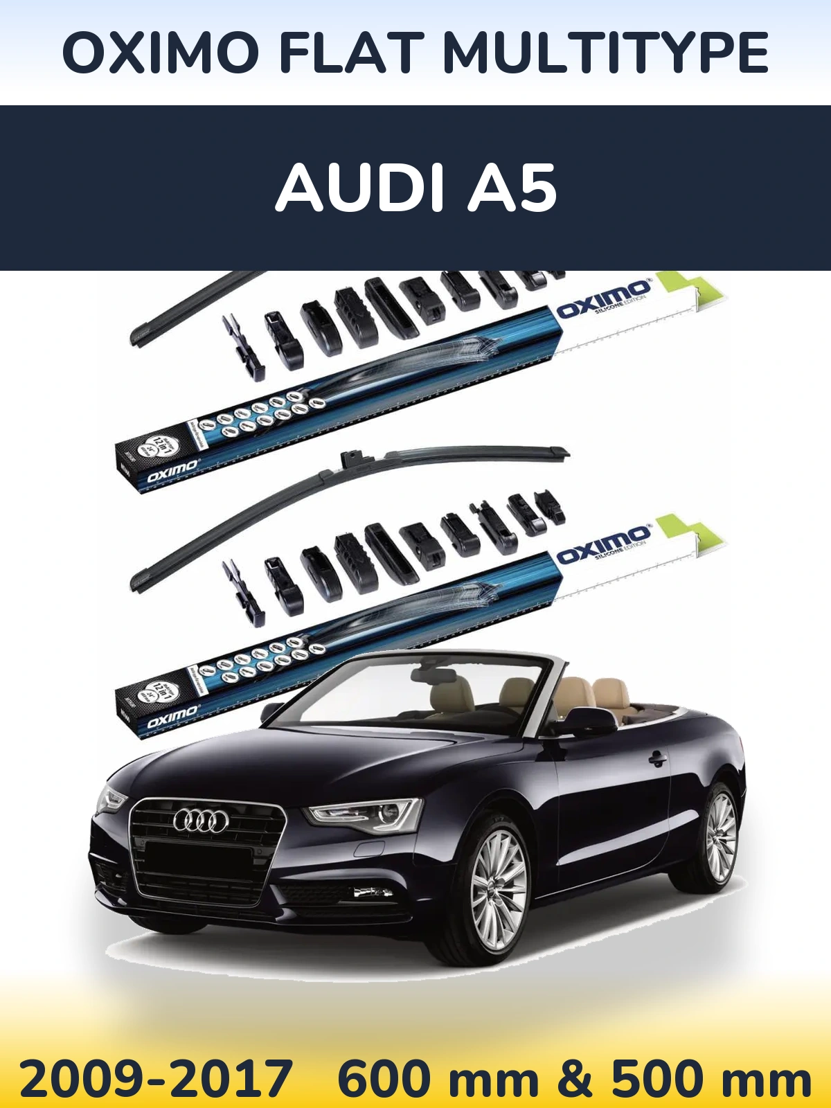 Ștergătoare Oximo Flat MultiTipe pentru Audi A5