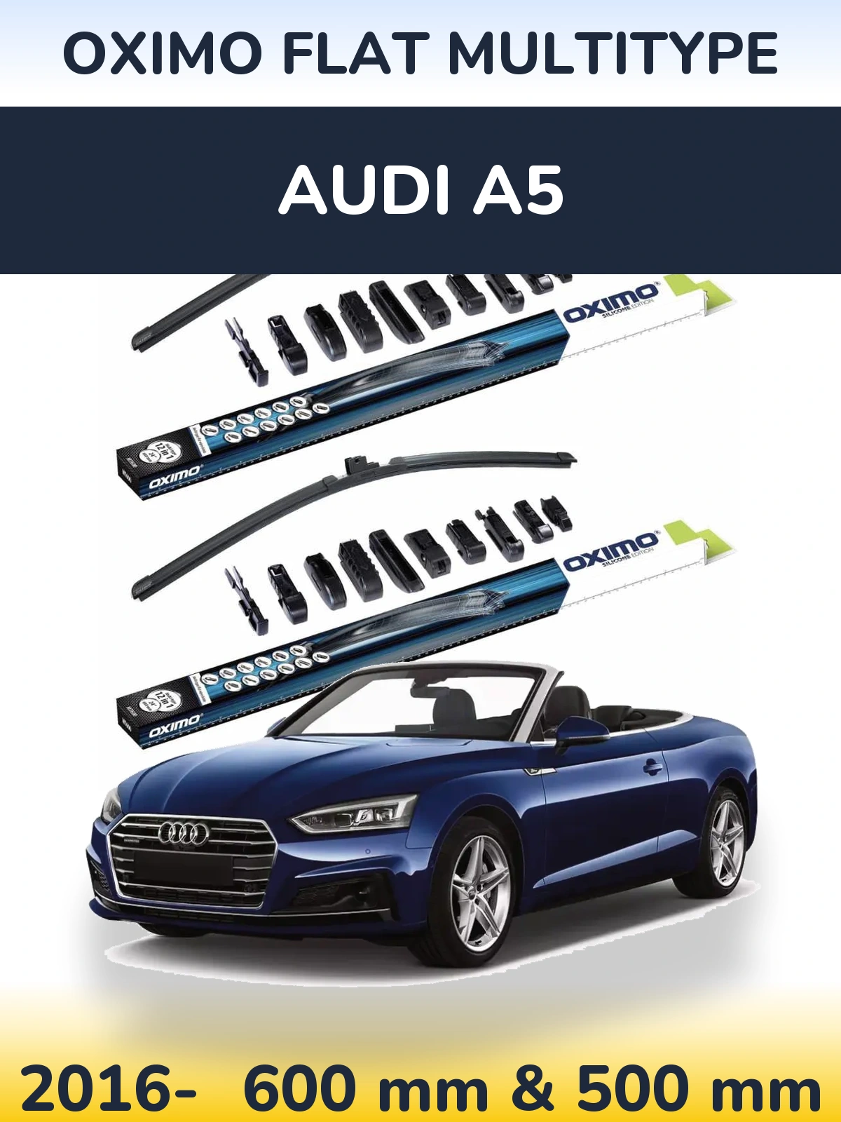 Ștergătoare Oximo Flat MultiTipe pentru Audi A5