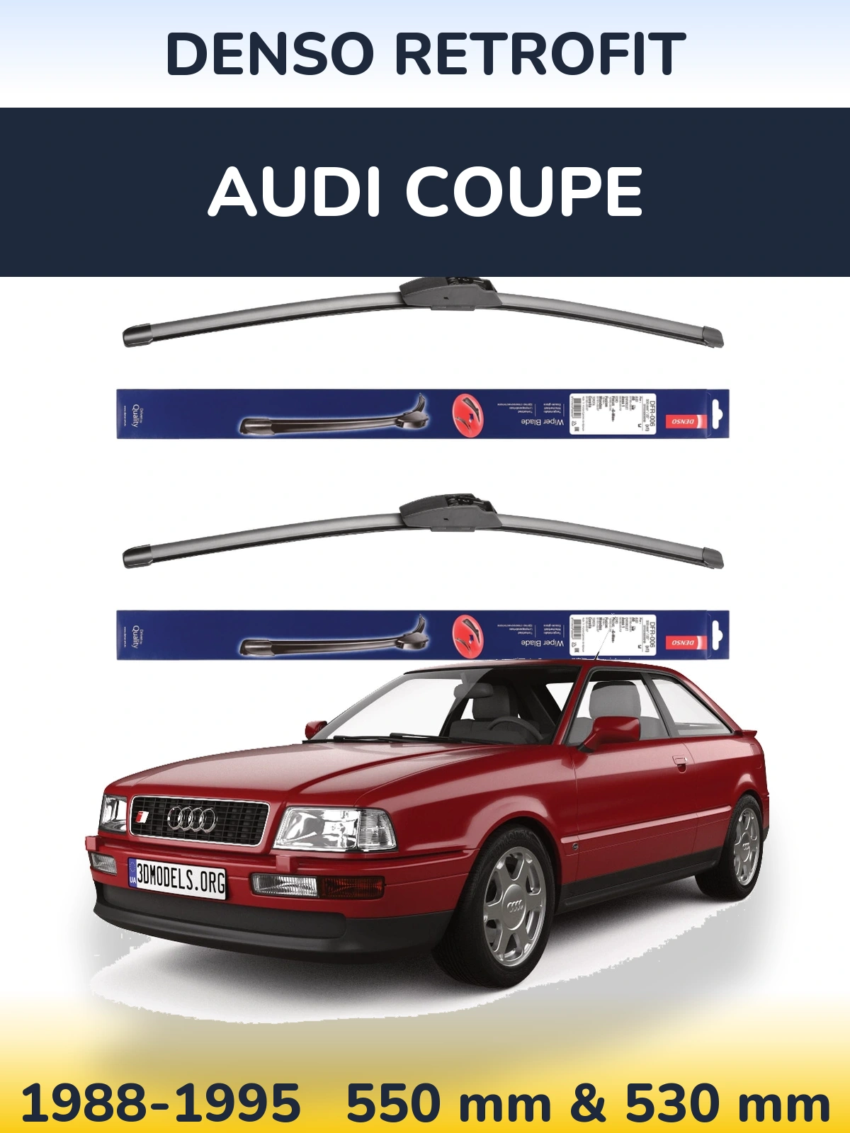 Ștergătoare Denso Retrofit pentru Audi Coupe