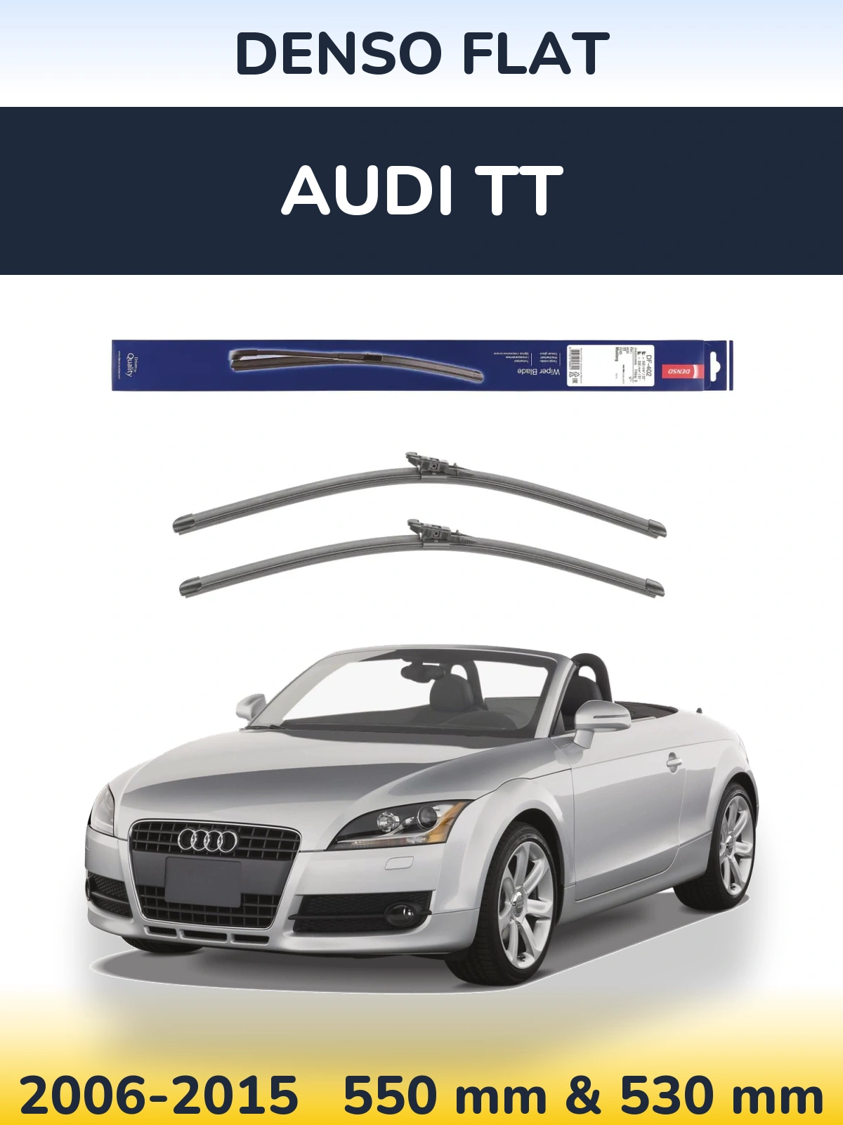 Ștergătoare Denso Flat pentru Audi TT