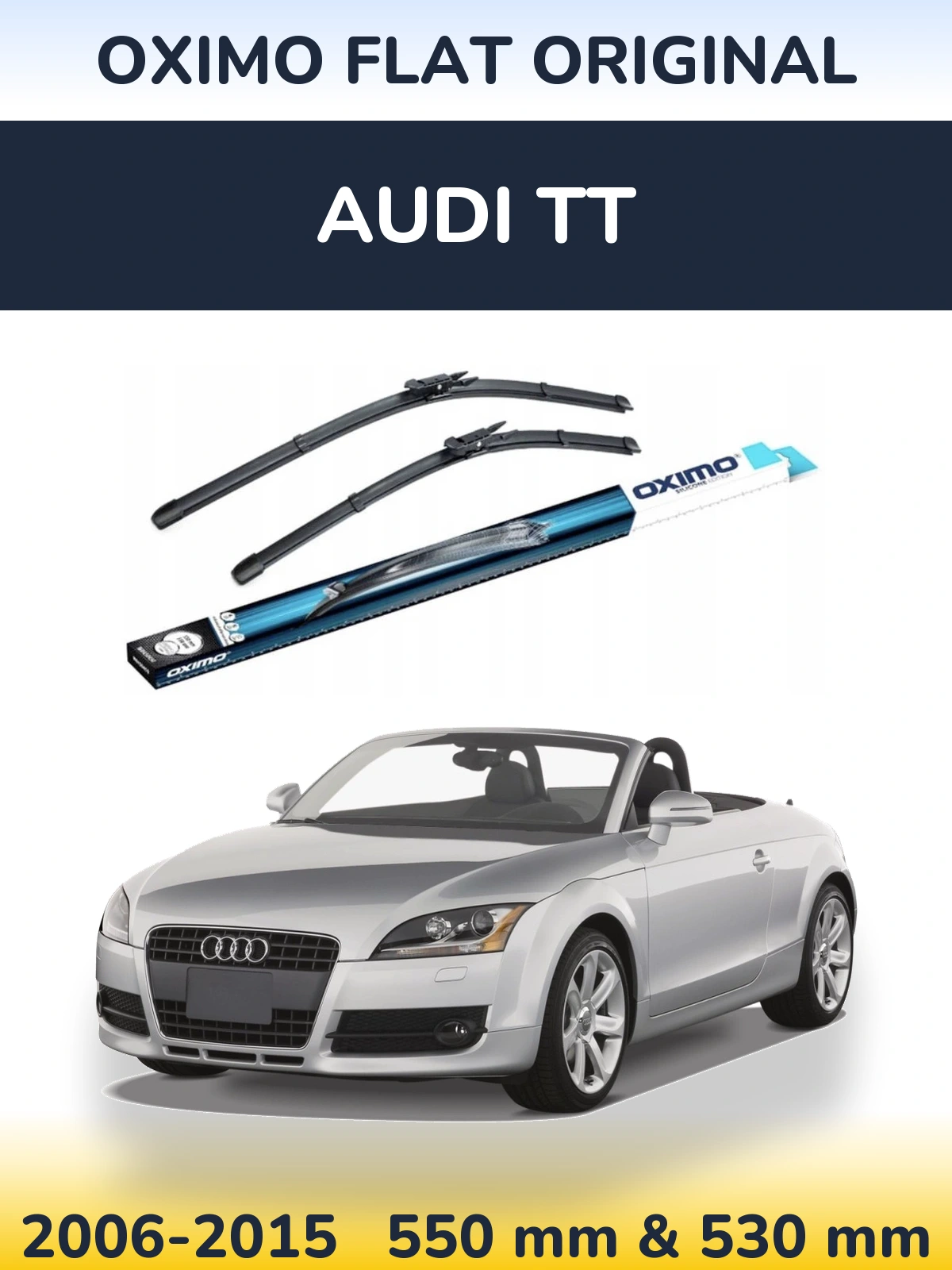 Ștergătoare Oximo Flat Original pentru Audi TT