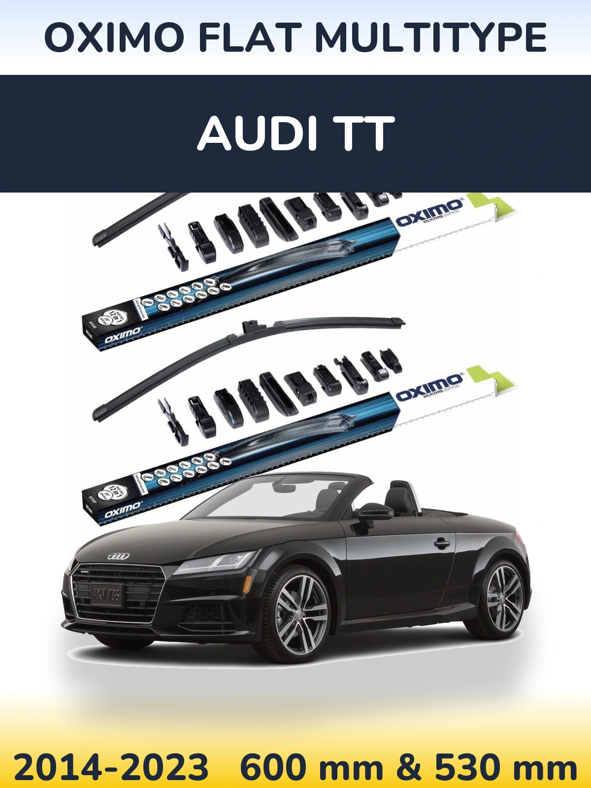 Ștergătoare Oximo Flat MultiTipe pentru Audi TT
