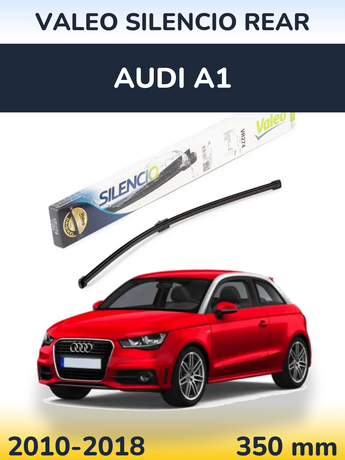 Ștergătoare Valeo Silencio Rear pentru Audi A1