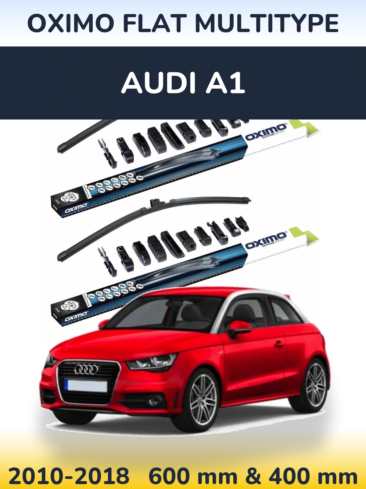 Ștergătoare Oximo Flat MultiTipe pentru Audi A1