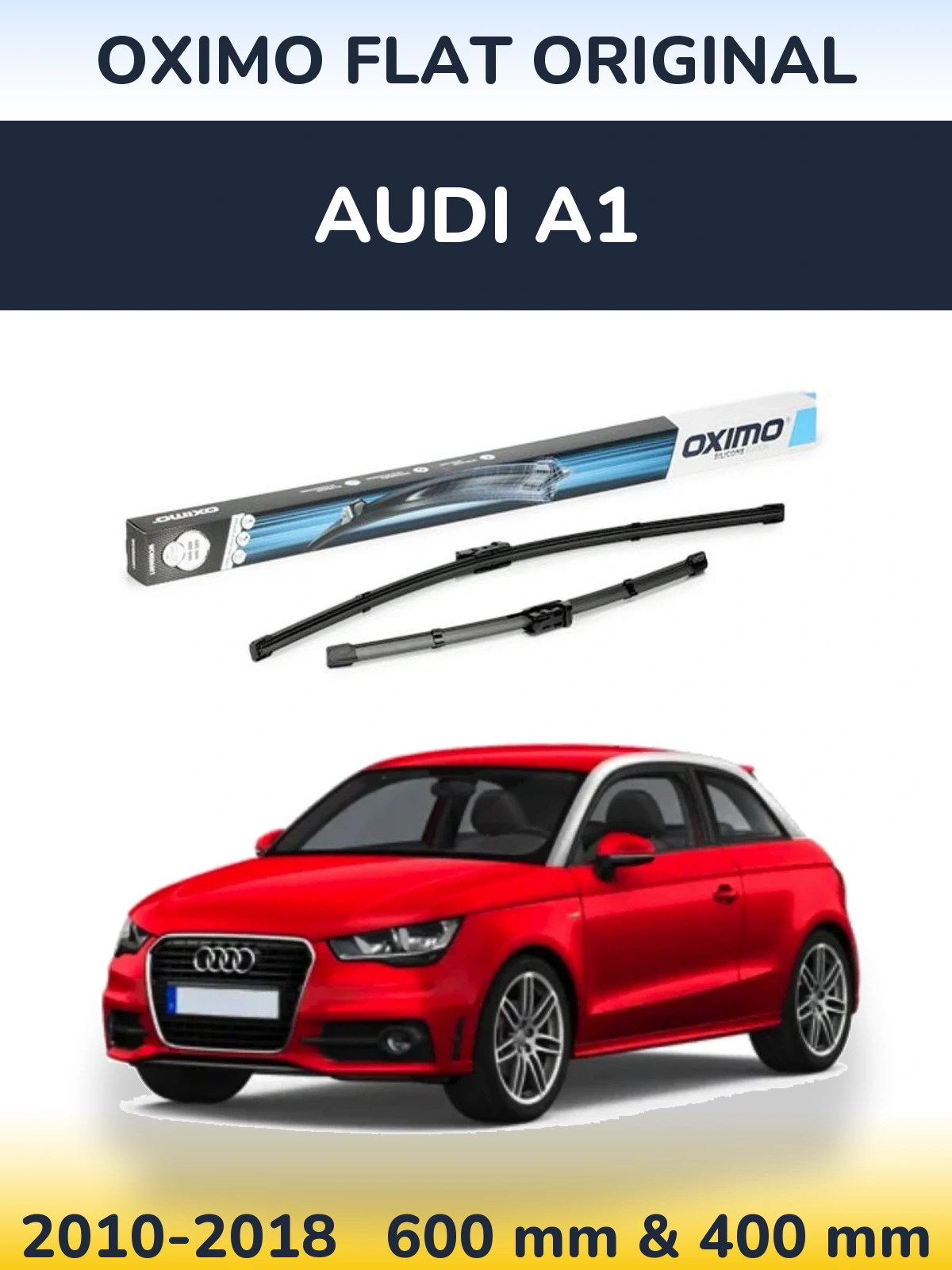 Ștergătoare Oximo Flat Original pentru Audi A1