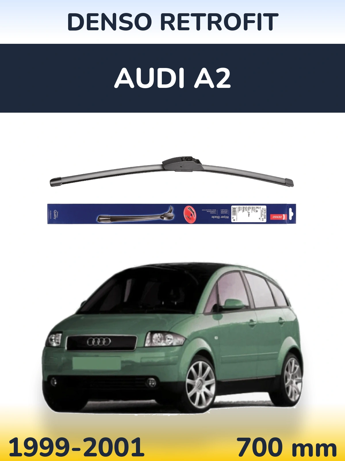 Ștergătoare Denso Retrofit pentru Audi A2