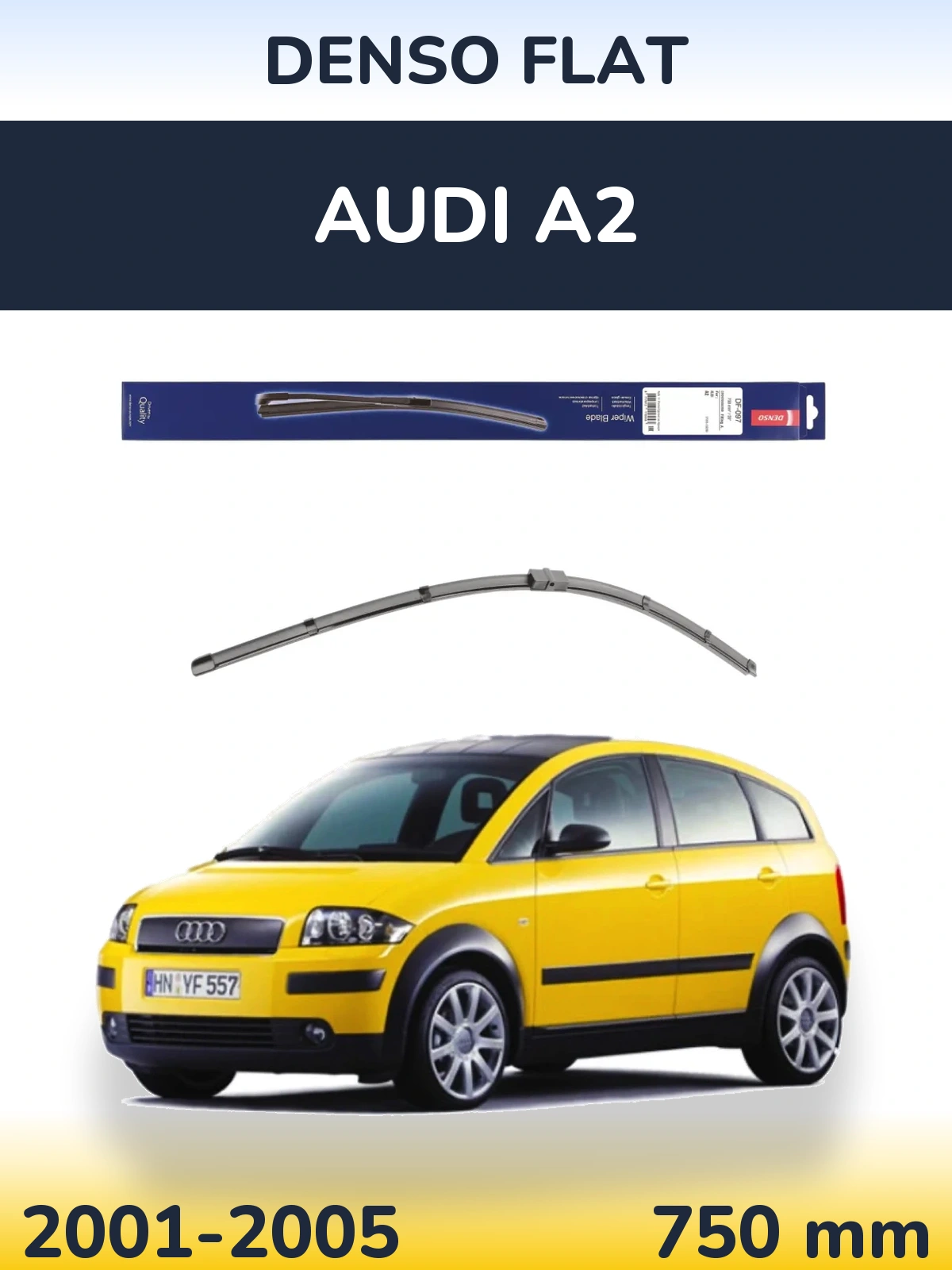 Ștergătoare Denso Flat pentru Audi A2
