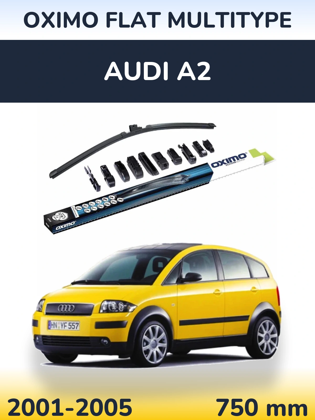 Ștergătoare Oximo Flat MultiTipe pentru Audi A2